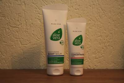 LR Lifetakt Aloe Vera Wellness-Set  Body Balm 200 ml  + Concetrate 100 ml 