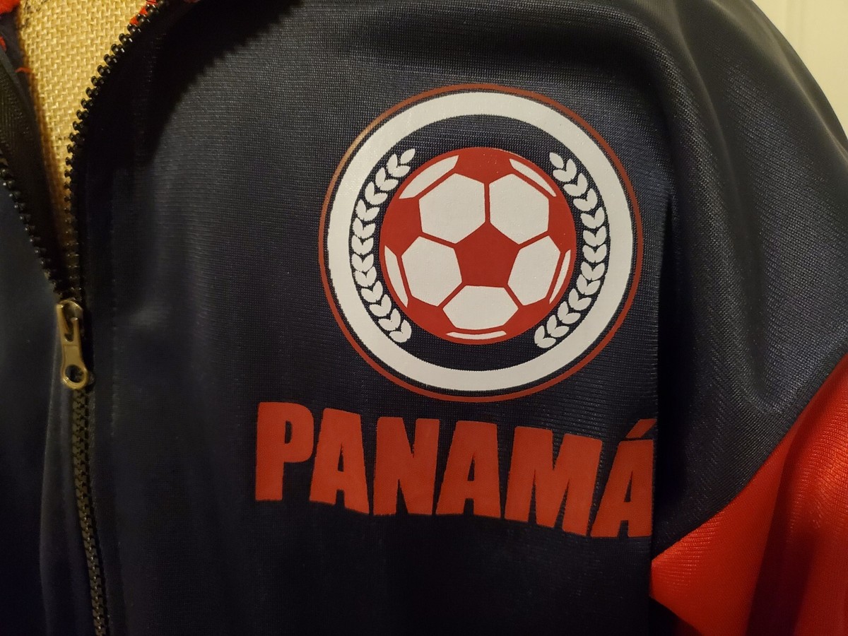 Mens Underzone Panama Soccer Full Zip Jacket XL Blue & Red