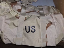 GENUINE US Military Army MOLLE II DCU Desert Tan Camo Sleep System Carrier NEW