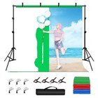Unbranded Muslin Support Stand Photo Studio Background Material