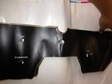 NOS BOMBARDIER SKI-DOO DASH PANEL STICKER FOR EARLY 1970 SLEDS