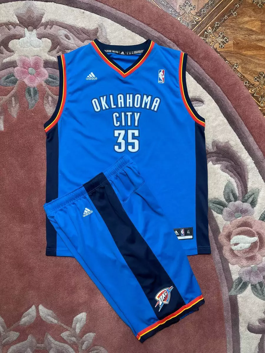  NBA Oklahoma City Thunder Navy Swingman Jersey Kevin Durant  #35, X-Large : Sports Fan Jerseys : Sports & Outdoors