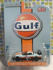 GREENLIGHT MIJO EXCLUSIVES GULF 2009 CHEVROLET CORVETTE C6.R NEW
