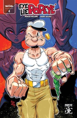 EYE LIE POPEYE #4 (2024) VF/NM MASSIVE PUBLISHING