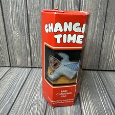VTG late 70s Sassy Inc Changing Time Sassy Seat Baby Changing pad yellow NOS 400