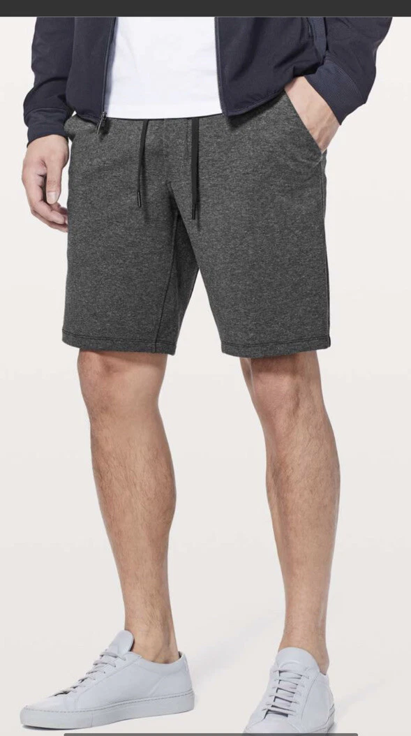 Lululemon Mens Size XL City Sweat Shorts Gray 9