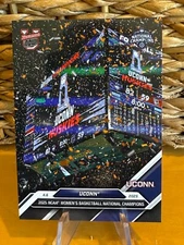 2024-25 NCAA  Topps NOW 108 BOWMAN U UCONN HUSKIES WOMEN BB CHAMPIONS
