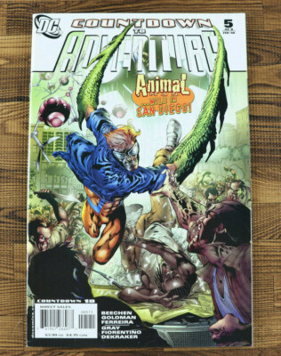 2008 DC Comics Countdown To Adventure Animal Man #5 VF/VF+