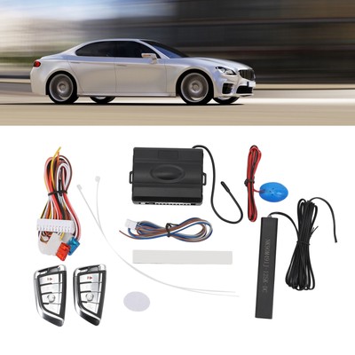 DC 12V Car Anti Theft Alarm Remote Starter System PKE Passive Keyless Entry