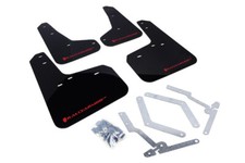 Rally Armor UR Black w/ Red Logo Mud Flaps Set for Ford Focus / ST / RS 12+ New