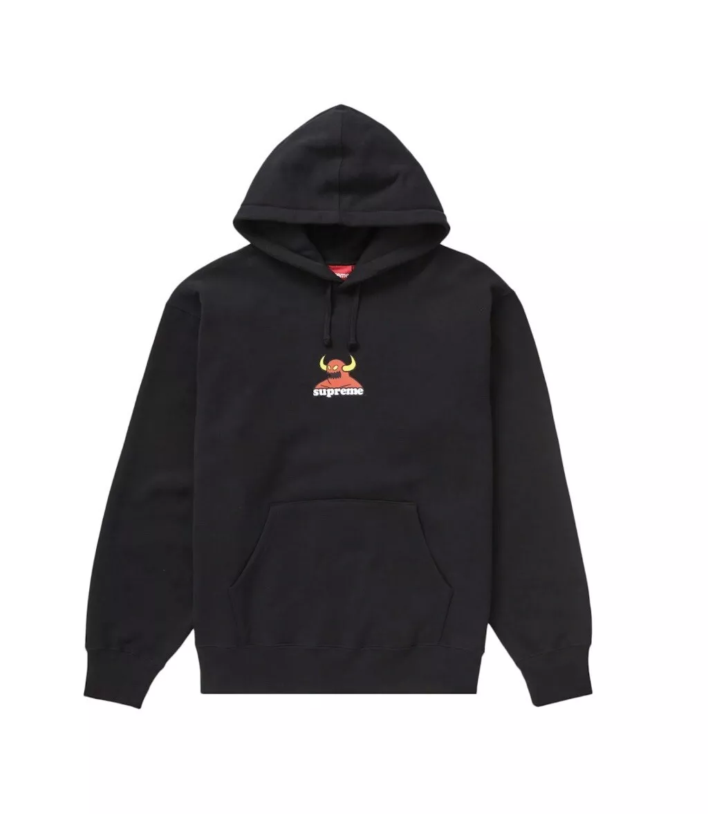 Sweat à capuche Supreme x machine à jouets noir petit