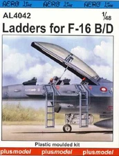 PlusModel - Ladder For F-16B/D Model Kit 1:48 New OVP Kit 16 B D