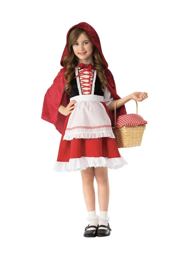Disfraz de Halloween InCharacter Caperucita Roja para niña pequeña 2-3 años Foto 3 de 4