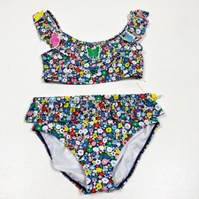 Mini Boden flowerpatch butterflies two-piece youth girls NWT size 11-12Y