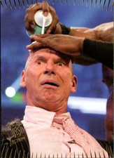 2007 Topps Action WWE Wrestling Card #88 Bald Billionare Mr. McMahon