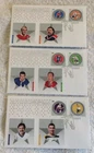 Canada Stamps Hockey 2005 FDC (3) Henri Richard Grant Fuhr Bryan Trottier