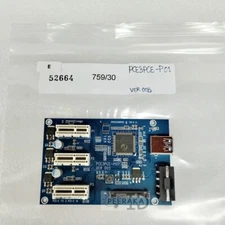Used PCE3PCE-P01 Board Expansion Riser Card For AMD GPU Graphics Card, Free Ship