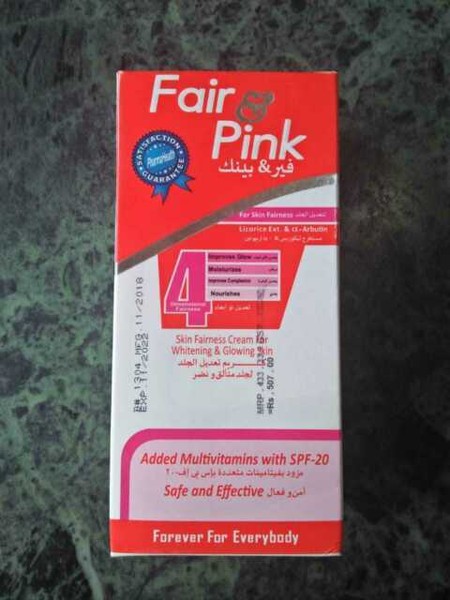 fair and pink face wash
