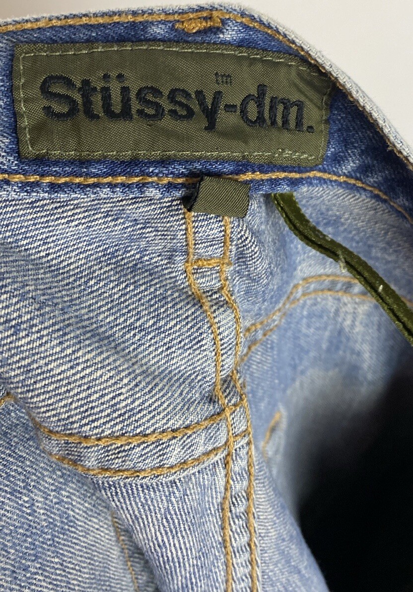 Stussy -Wk Denim Blue Jeans Relaxed fit Size 32 X 27.5” 90s Stussy -Wk Denim Blue Jeans Relaxed fit Size 32 X 27.5” 90s