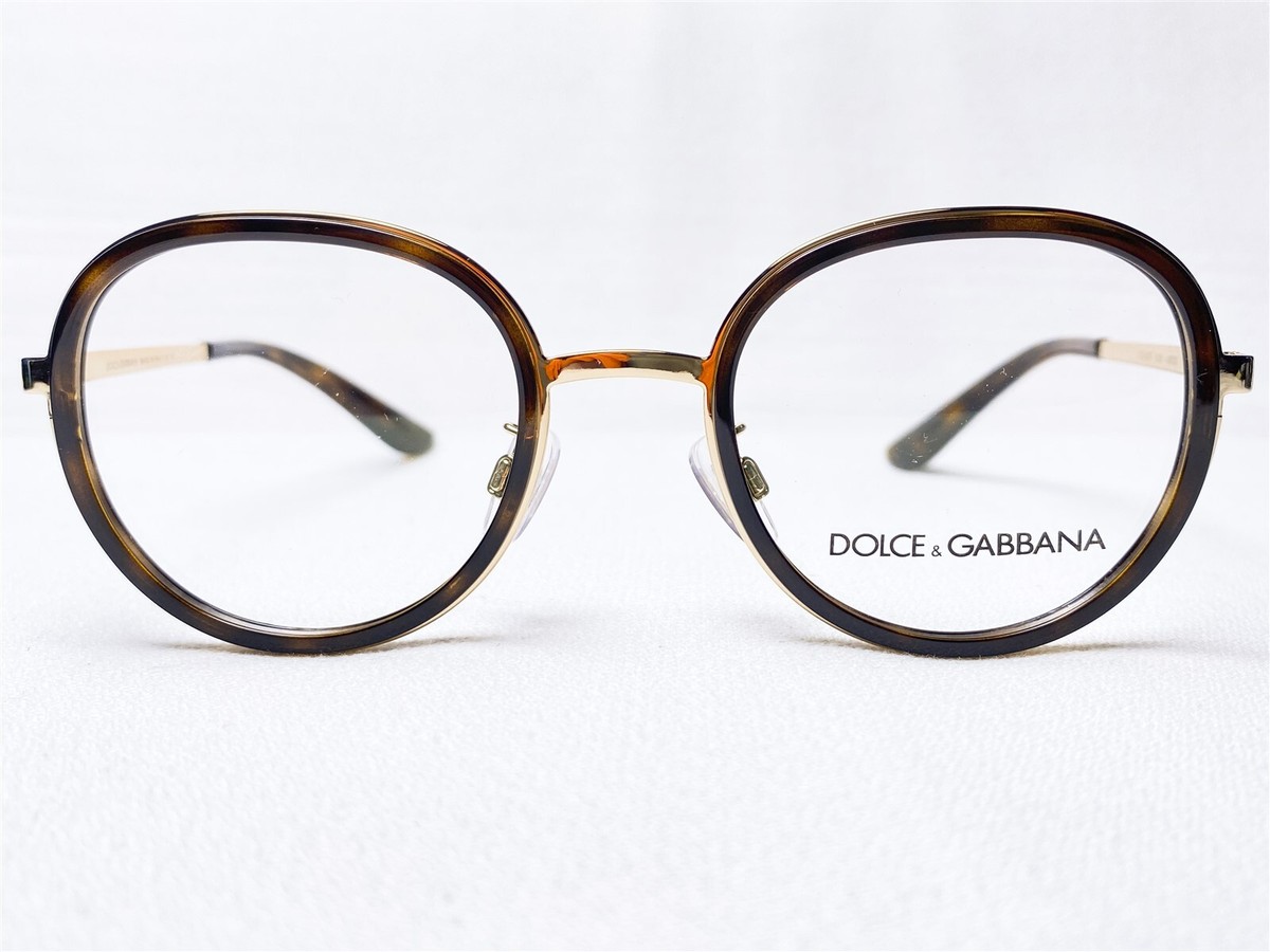 NEW Dolce & Gabbana DG1307 502 Womens Havana Round  display picture 2