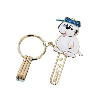Three Carat PEANUTS Key Clip, Olaf Keychain, Bag Charm, Snoopy Goods