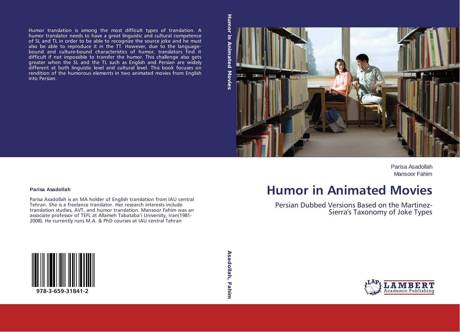 Thumbnail - Parisa Asadollah (u. A.) | Humor In Animated Movies | Taschenbuch |