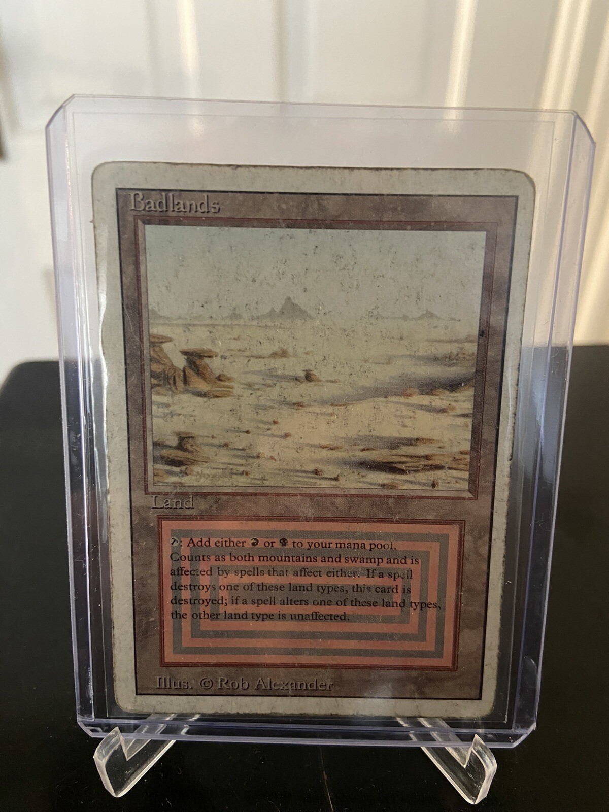 Badlands Revised HEAVILY PLD (Dual Land Reserved List MTG Card) 428939