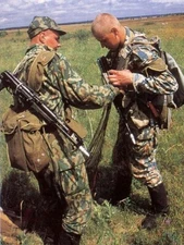 Russia Army Fabric Piece VSR-93 & Soviet Khaki for Sewing Mabuta and Gorka Suits