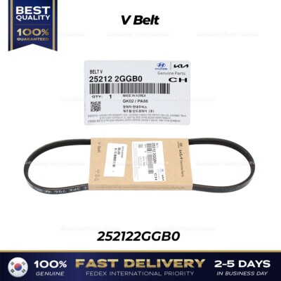 Hyundai Elantra N Kona N Kia Optima V Belt 252122GGB0 | Genuine