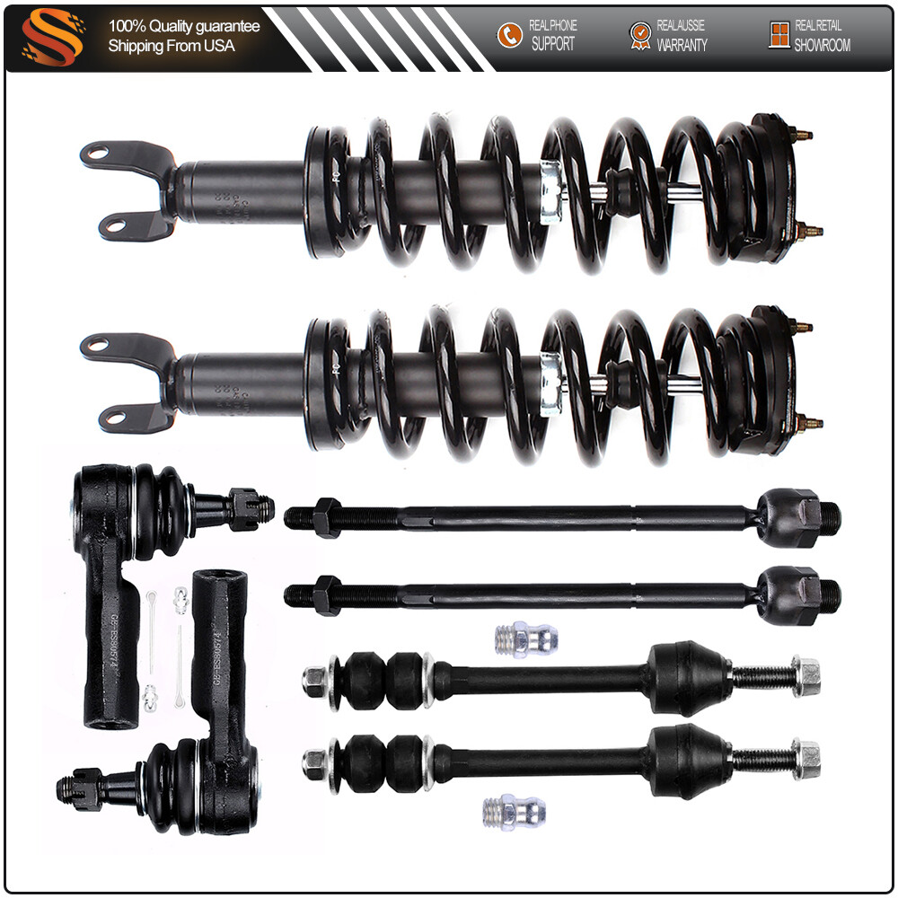 2009-2012 Dodge Ram 1500 4WD Front Strut & Tie Rod Suspension Kit