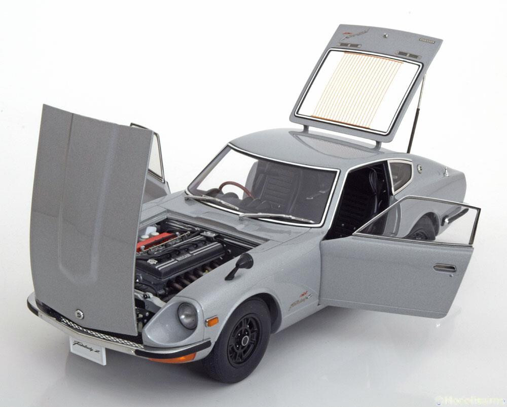 Nissan Fairlady Z432 Ps30 Rhd 1969 Silver Autoart 77437 1/18