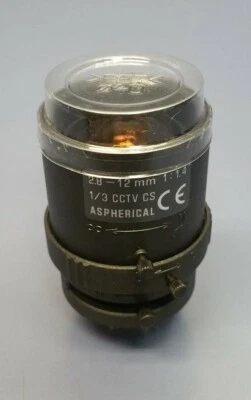 Pelco 13VA2.8-12 1/3" 2.8-12mm F1.4 Manual Iris Varifocal Lens