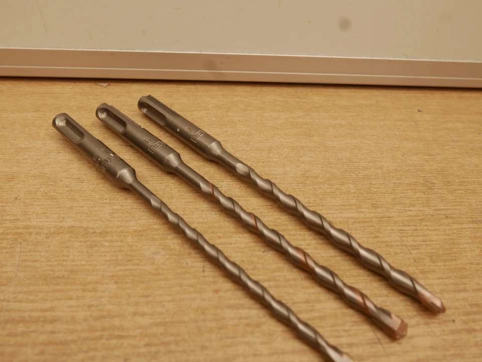 DEWALT 160MM SDS PLUS DRILL BITS 5.5MM 6MM & 7MM