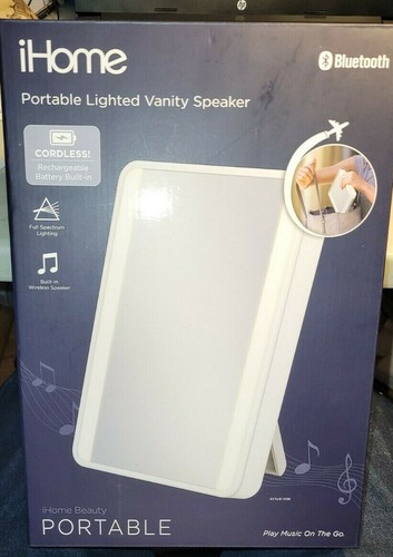 iHome Portable Rechargeable Lighted 