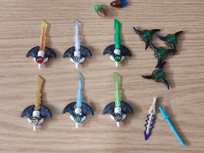 Lego Ninjago Katanas Schwerter Waffen Zeitklingen Djinn Klingen Luftpiraten