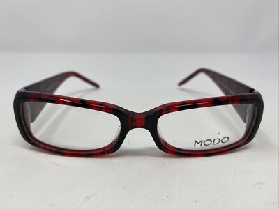 Modo Japan Mod.5000 REDL 51-16-135 Red Stripe Full Rim Eyeglasses Frame AO01