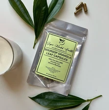 Soursop Graviola Leaf Capsules Guanabana Paw-Paw Annona Muricata Non-GMO 650mg