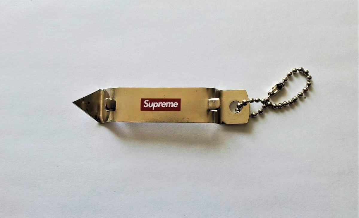 Supreme Lanyard Keychain Bottle Opener ID Holder Hanger Box Logo Key Chain  14SS