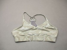 PINK Victorias Secret Size M Womens Gray Wireless Unlined Sports Bra 1H