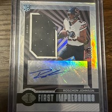 2023 Panini Illusions First Impressions Blue Roschon Johnson RPA 30/99