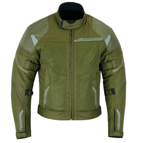 Herren Motorrad Jacke Motorrad Sommer Jacke Biker Motorrad Textil Jacke Neu - Picture 11 of 17