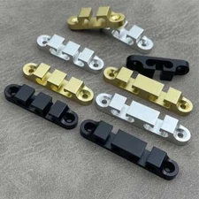 2×Aircraft Aluminum Hipshot Bass 2/3/4 String Retainer String Guide Tree MATTE