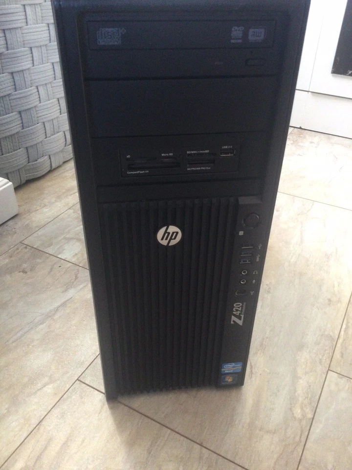 HP Z420 Nvidia Quadro K5000 4gb , 64gb Ram, 1tb, Windows 7 Graphics Workstation - Image 2 of 4
