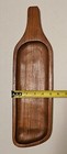 Teak Wood Serving Tray Charcuterie Board Appetizer Cheese Mid Century Modern MCM — photo 5