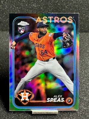 2024 Topps Chrome Update Refractor  ALEX SPEAS  RC #USC175  FREE SHIPPING