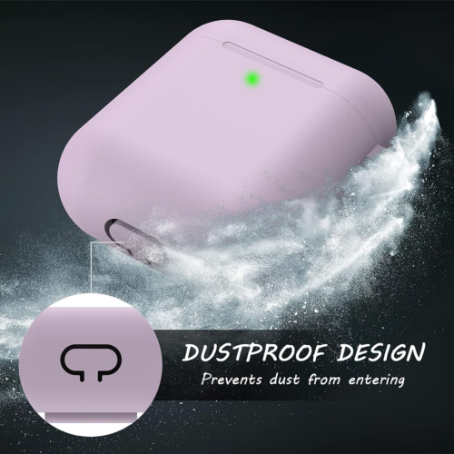 Compatible with Airpods Case Cover, Soft Silicone Protective Case Cover with Key - Picture 6 of 32