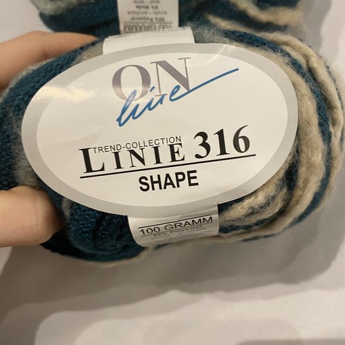 lot 2 ONline trend collection linie 316 shape acrylic wool blend sashay - Picture 2 of 3