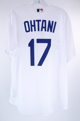 NIKE Dodgers  Jersey #17 XL ホワイト Shohei Ohtani #17 LA Dodgers Stitched Nike Home White Jersey Men's