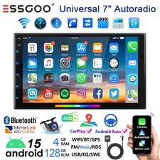 7 Zoll 2 DIN Autoradio Carplay Android 15 4G+128GB GPS NAVI WIFI BT RDS KAM DAB+ 7 Zoll 2 DIN Autoradio Carplay Android 15 4G+128GB GPS NAVI WIFI BT RDS KAM DAB+
