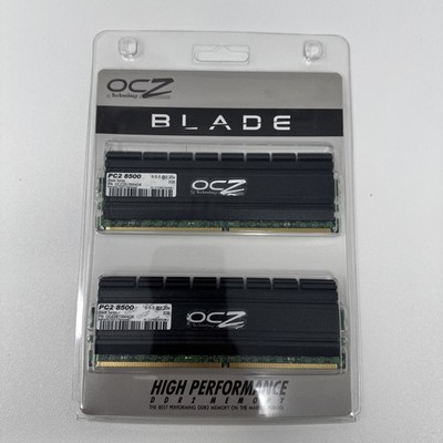 OCZ Blade 4GB (2x2GB) Kit PC2-8500 DDR2 High Performance OCZ2B10664GK 5-5-5 2.2v